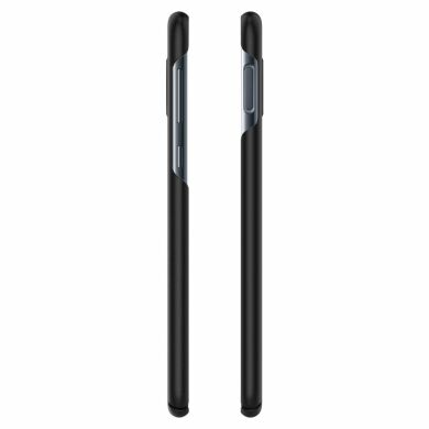 Пластиковый чехол Spigen (SGP) Thin Fit для Samsung Galaxy S10e (G970) - Black