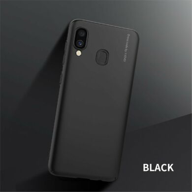 Пластиковый чехол X-LEVEL Slim для Samsung Galaxy A30 (A305) / A20 (A205) - Black