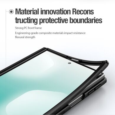 Пластиковый кейс NILLKIN Super Frosted Shield Pro (FF) для Samsung Galaxy Fold 8 - Transparent