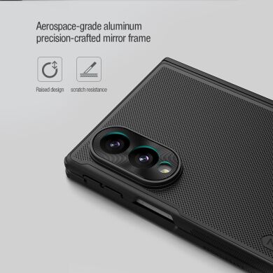 Пластиковый кейс NILLKIN Super Frosted Shield Pro (FF) для Samsung Galaxy Fold 8 - Transparent