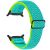 Ремінець Deexe Braided Strap для Samsung Galaxy Watch 8 (40/44mm) / 8 Classic (43/47mm) / Ultra 2 - Yellow / Green