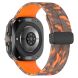 Ремешок Deexe Camouflage Pattern для Samsung Galaxy Watch Ultra (47mm) - Orange. Фото 1 из 6