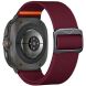 Ремешок Deexe Orbit Flex для Samsung Galaxy Watch Ultra (47mm) - Wine Red. Фото 1 из 5