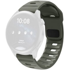 Ремешок Deexe Sport Band для часов с шириной крепления 22 мм - Grey Green
