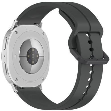 Ремешок KALEBOL Groove Design для Samsung Galaxy Watch 8 (40/44mm) / 8 Classic - Dark Grey