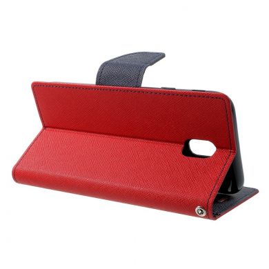 Чехол-книжка MERCURY Fancy Diary для Samsung Galaxy J7 2017 (J730) - Red