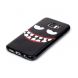 Силиконовая накладка Deexe Black Style для Samsung Galaxy S7 (G930) - Angry Smile. Фото 2 из 3