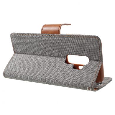 Чохол-книжка MERCURY Canvas Diary для Samsung Galaxy S9 Plus (G965), серый