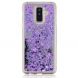 Силиконовая (TPU) накладка Deexe Fashion Glitter для Samsung Galaxy A6+ 2018 (A605) - Purple. Фото 2 из 7