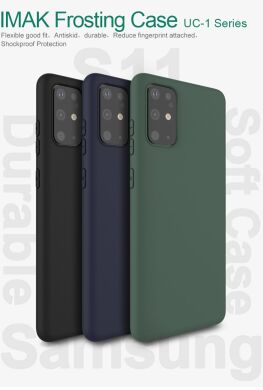 Силиконовый чехол IMAK UC-1 Series для Samsung Galaxy S20 Plus (G985) - Green