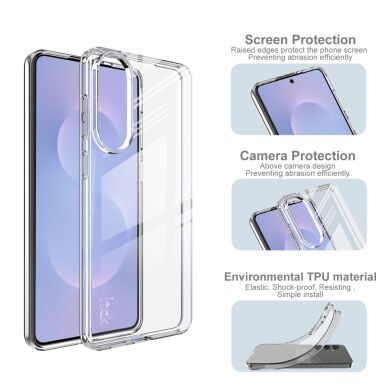 Силіконовий чохол IMAK UX-10 Series для Samsung Galaxy S25 Edge (S937) - Transparent