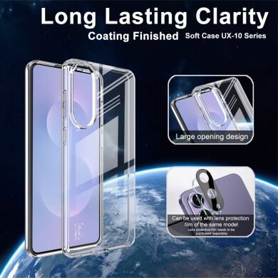 Силіконовий чохол IMAK UX-10 Series для Samsung Galaxy S25 Edge (S937) - Transparent