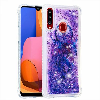 Силіконовий (TPU) чохол Deexe Fashion Glitter для Samsung Galaxy A20s (A207) - Dream Catcher