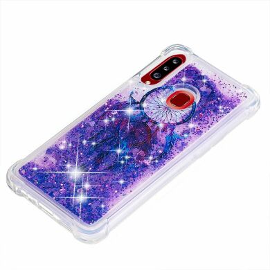 Силіконовий (TPU) чохол Deexe Fashion Glitter для Samsung Galaxy A20s (A207) - Dream Catcher