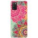 Силиконовый (TPU) чехол Deexe Life Style для Samsung Galaxy A02s (A025) - Flower Pattern. Фото 1 из 5