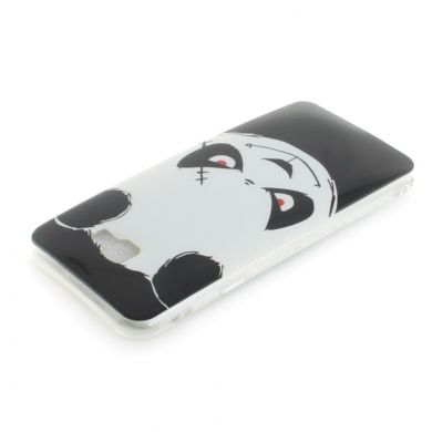 Силіконовий (TPU) чохол Deexe Life Style для Samsung Galaxy J4+ (J415) - Angry Panda