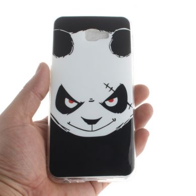 Силіконовий (TPU) чохол Deexe Life Style для Samsung Galaxy J4+ (J415) - Angry Panda