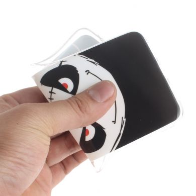 Силіконовий (TPU) чохол Deexe Life Style для Samsung Galaxy J4+ (J415) - Angry Panda