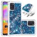 Силіконовий (TPU) чохол Deexe Liquid Glitter для Samsung Galaxy A31 (A315) - Dark Blue