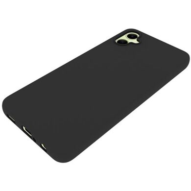 Силіконовий (TPU) чохол Deexe Matte Case для Samsung Galaxy A05 (A055) - Black