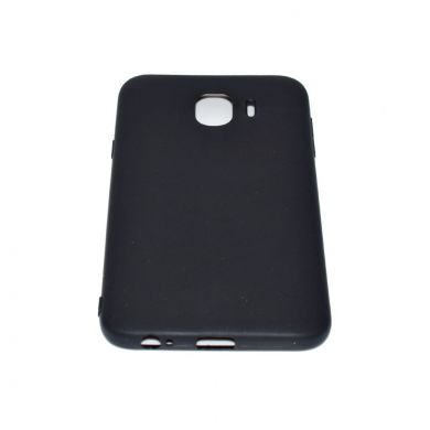 Силиконовый (TPU) чехол Deexe Matte Case для Samsung Galaxy J4 2018 (J400) - Black