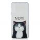 Силиконовый (TPU) чехол Deexe Pretty Glossy для Samsung Galaxy A7 2018 (A750) - Cute Cat. Фото 2 из 5
