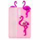 Силіконовий (TPU) чохол UniCase 3D Cartoon Pattern для Samsung Galaxy A70 (A705) - Flamingo