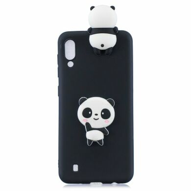 Силіконовий (TPU) чохол UniCase 3D Cartoon Pattern для Samsung Galaxy M10 (M105) - Black / Adorable Panda