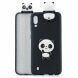 Силіконовий (TPU) чохол UniCase 3D Cartoon Pattern для Samsung Galaxy M10 (M105) - Black / Adorable Panda