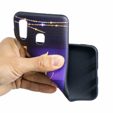 Силіконовий (TPU) чохол UniCase Color Style для Samsung Galaxy A30 (A305) - Shiny Butterfly