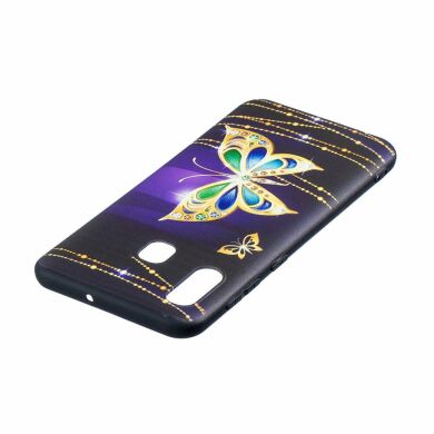 Силіконовий (TPU) чохол UniCase Color Style для Samsung Galaxy A30 (A305) - Shiny Butterfly