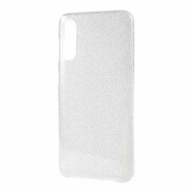 Силиконовый (TPU) чехол UniCase Glitter Cover для Samsung Galaxy A50 (A505) / A30s (A307) / A50s (A507) - Transparent