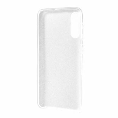 Силиконовый (TPU) чехол UniCase Glitter Cover для Samsung Galaxy A50 (A505) / A30s (A307) / A50s (A507) - Transparent