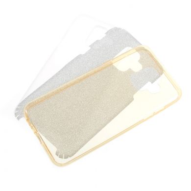 Силиконовый (TPU) чехол UniCase Glitter Cover для Samsung Galaxy A6 2018 (A600) - Gold