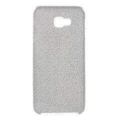 Силиконовый (TPU) чехол UniCase Glitter Cover для Samsung Galaxy J4+ (J415) - Silver