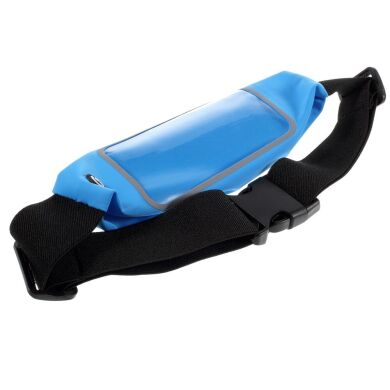 Спортивный чехол на пояс UniCase Running Belt (размер: L) - Blue