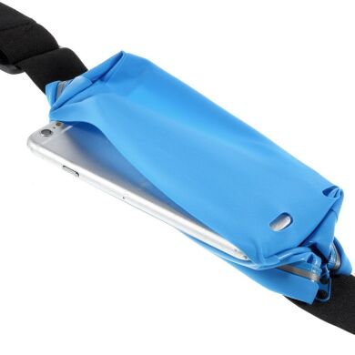 Спортивний чохол на пояс UniCase Running Belt (размер: L) - Blue