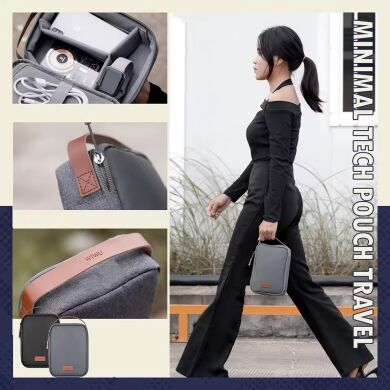 Сумка-органайзер WiWU Minimalist Travel Pouch - Gray