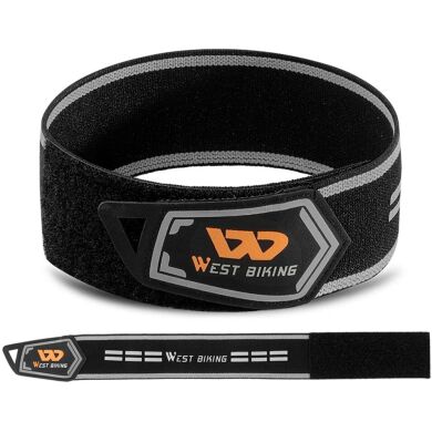 Светоотражающий браслет WEST BIKING Leg Strap - Grey