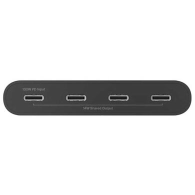 USB HUB Belkin Connect Type-C to 4Type-C (AVC018btBK) - Black