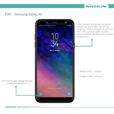 Захисна плівка NILLKIN Crystal для Samsung Galaxy A6 2018 (A600)