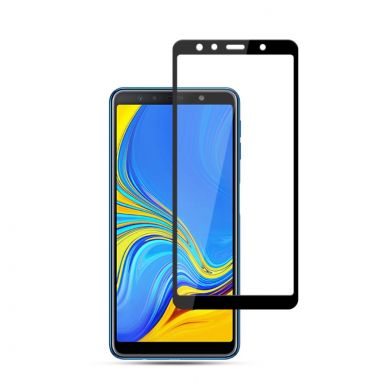 Защитное стекло MOCOLO 3D Silk Print для Samsung Galaxy A7 2018 (A750) - Black