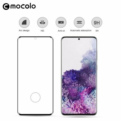 Захисне скло MOCOLO Full Glue Cover для Samsung Galaxy S20 Plus (G985) - Black