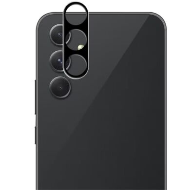 Защитное стекло на камеру MOCOLO Black Camera Lens для Samsung Galaxy A35 (A356) - Black