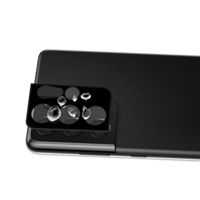 Защитное стекло на камеру MOCOLO Black Camera Lens для Samsung Galaxy S21 Ultra (G998) - Black