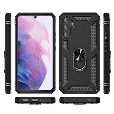 Защитный чехол Deexe Armor Case для Samsung Galaxy A34 (A346) - Black