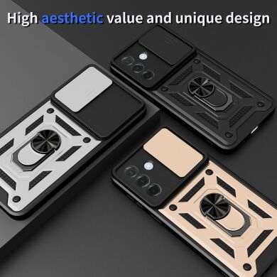 Защитный чехол Deexe Armor Shield для Samsung Galaxy A37 (A376) - Black