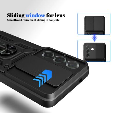 Защитный чехол Deexe Armor Shield для Samsung Galaxy A37 (A376) - Black