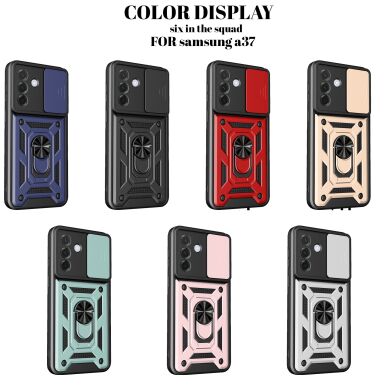 Защитный чехол Deexe Armor Shield для Samsung Galaxy A37 (A376) - Black