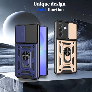 Защитный чехол Deexe Armor Shield для Samsung Galaxy A37 (A376) - Black